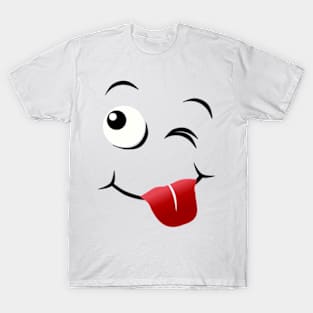 Emoji - tongue out face T-Shirt